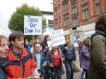 USUC and MUN Protest Manchester